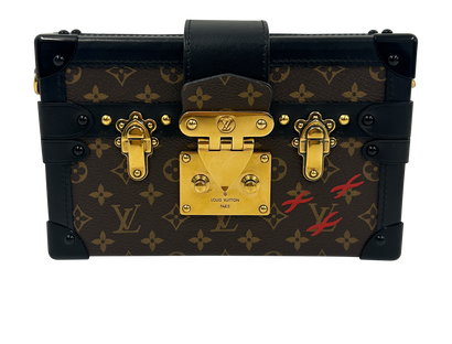 Petite Malle, 1.990&euro;, Bolso, Marrón, Canvas - General, Vista frontal